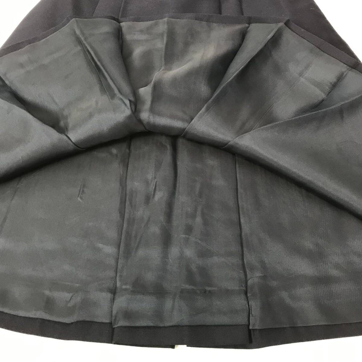 k71 PRADA Prada 2013 колени длина юбка юбка в складку темно-синий формальный бизнес 38 Италия производства шерсть шелк стандартный товар 