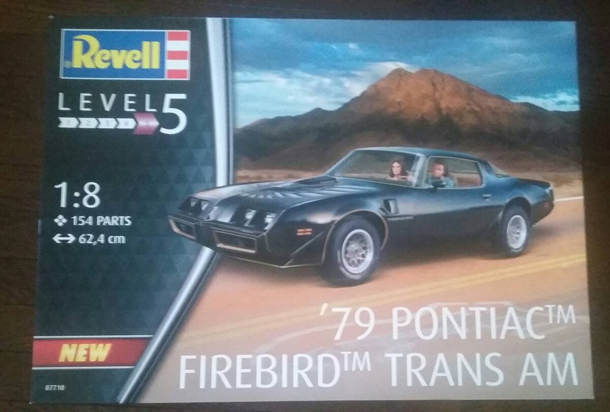 1/8レベル79PONTIAC.FIREBIRD.TRANSAM未組立キット_画像1