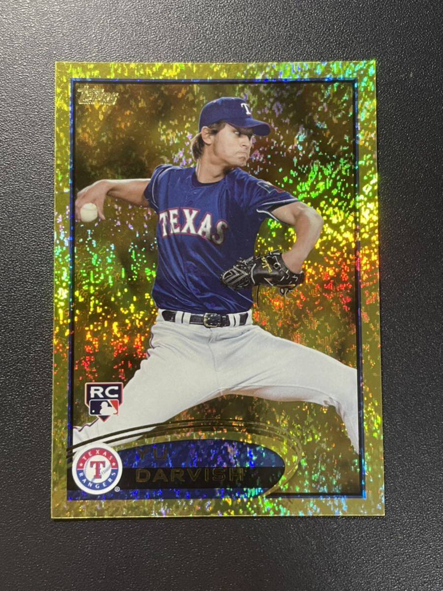 ダルビッシュ有 2012 Topps GOLD FOIL パラレル ルーキーカード Yu Darvish Rookie Card MLBカードの画像1