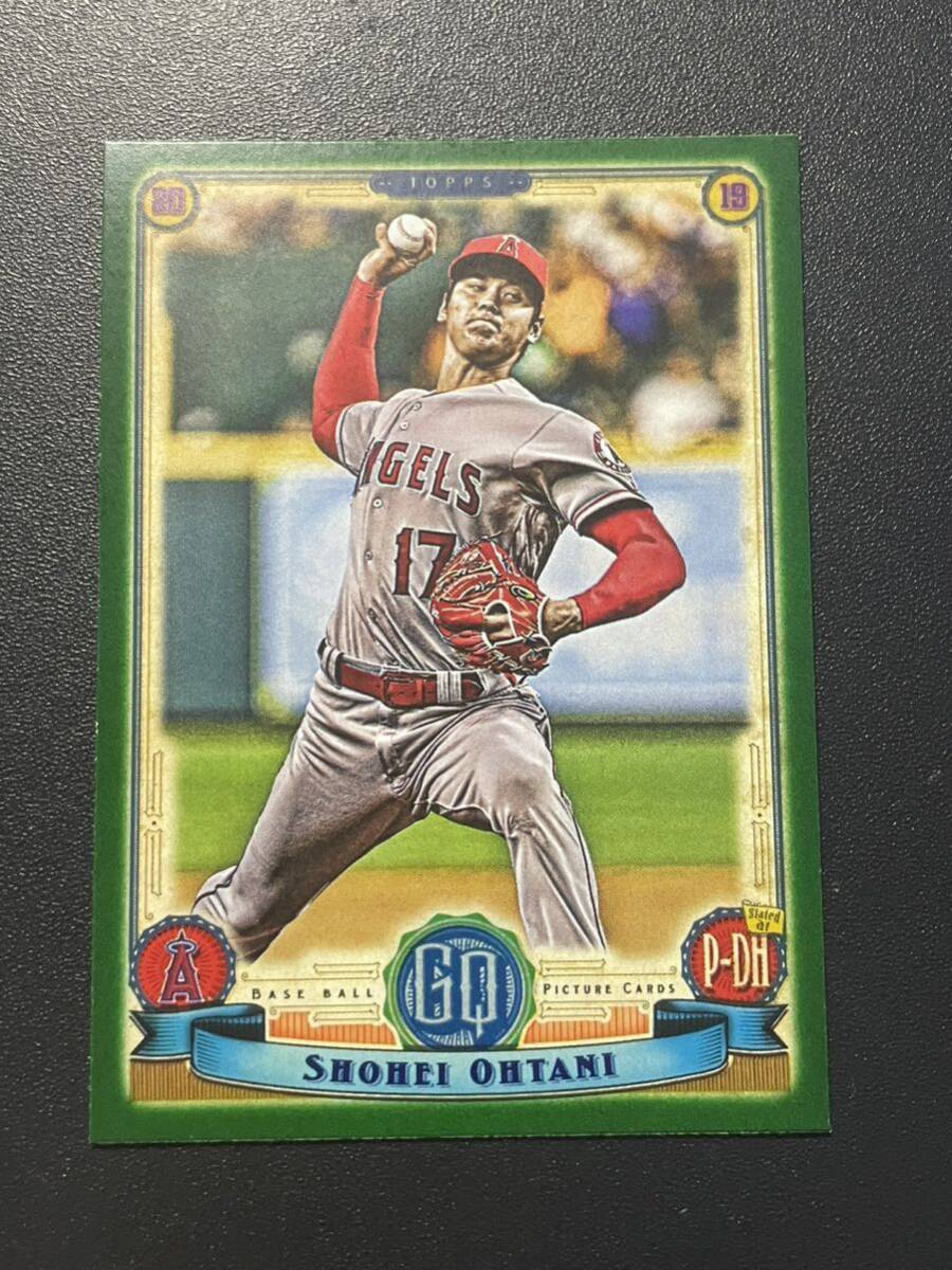 大谷翔平 2019 Topps Gypsy GREEN Shohei Ohtani MLBカードの画像1