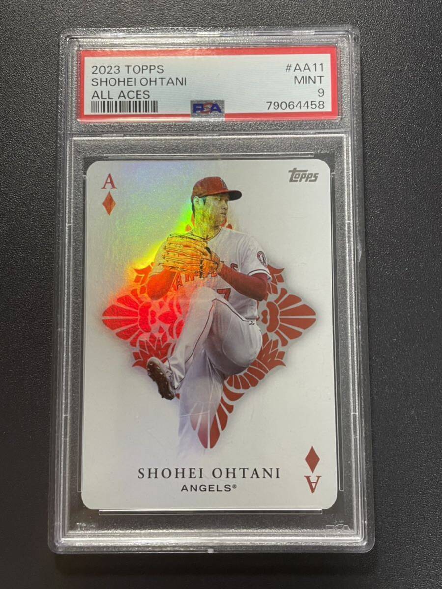 [PSA 9] 大谷翔平 2023 Topps ACES インサート Shohei Ohtani ドジャース WBC 日本代表 MLBカード_画像1