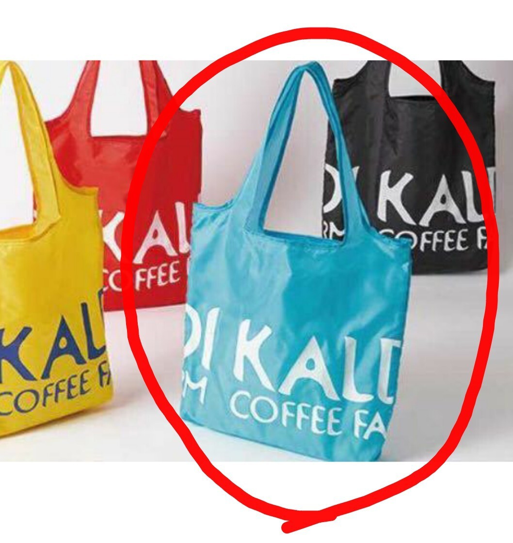 * новый товар не использовался *ka Rudy /KALDI оригинал эко-сумка голубой стоимость доставки 140 иен 
