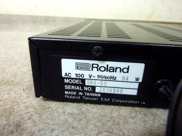 * Junk /ROLAND/ power amplifier SRA-50*
