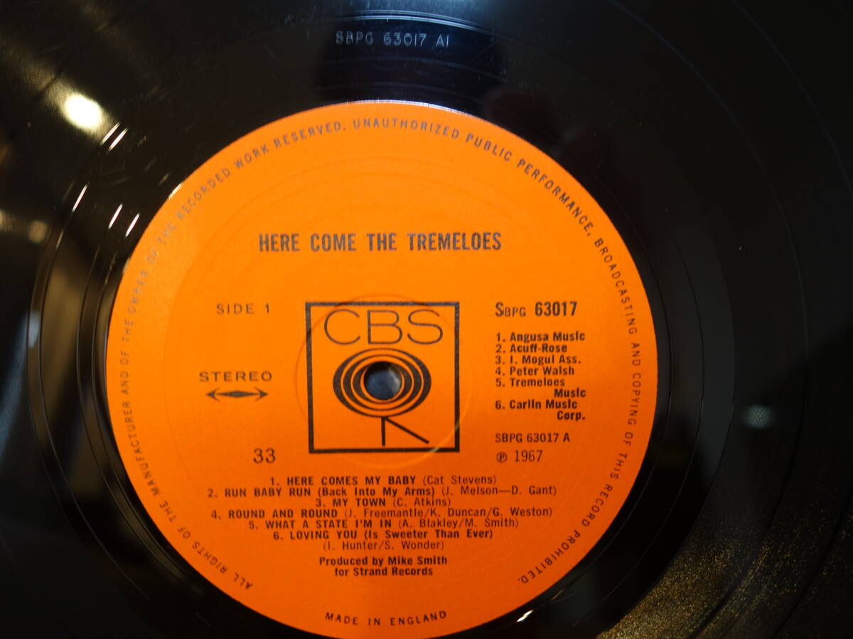 THE TREMELOES / HERE COME THE TREMELOES ★UK CBS オリジナル盤_画像3