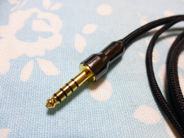 MMCX (ストレート仕上げ) ケーブル MOGAMI 2944 4.4mm5極 (カスタム可) SHURE FX1100 Shure JVC FD01 FD02 Westone Ultrasone Campfire