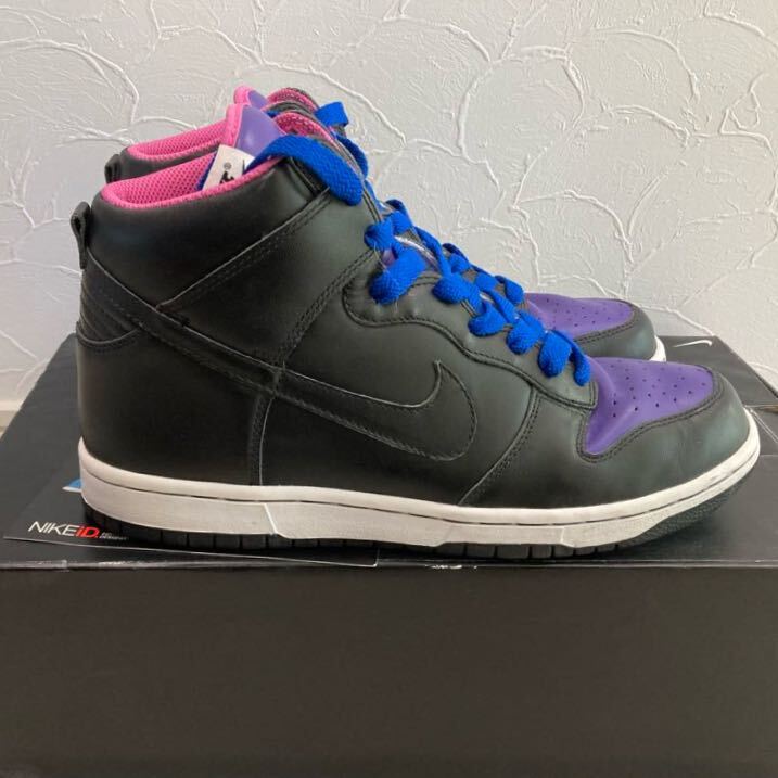 ナイキ ダンク HIGH NIKE ID カスタムシューズ 28cm 中古 By You DUNK SB 木村カエラ ダンク_画像3