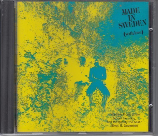 MADE IN SWEDEN / MADE IN SWEDEN (WITH LOVE)（輸入盤CD）_画像1