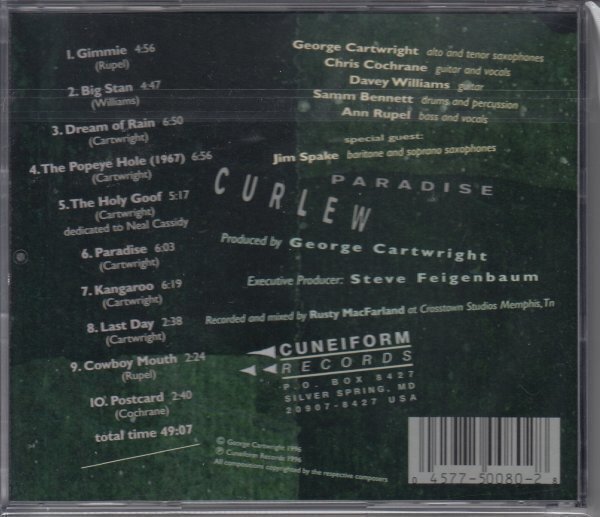 CURLEW / PARADISE（輸入盤CD）_画像2