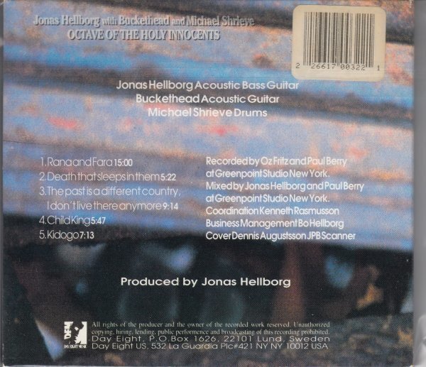 JONAS HELLBORG / OCTAVE OF THE HOLY INNOCENTS（輸入盤CD）_画像2