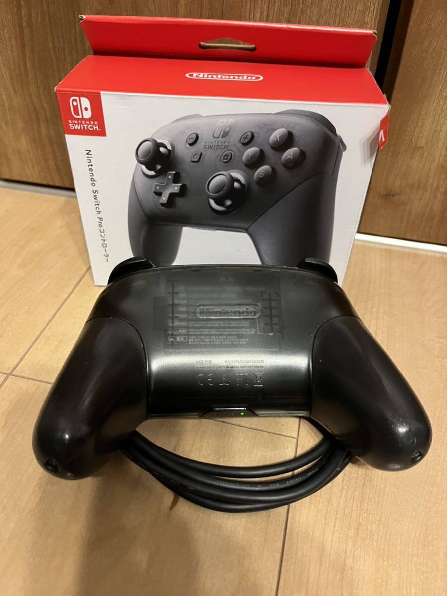 Nintendo Switch Proコントローラー ニンテンドースイッチ 中古品　動作確認済み_画像2