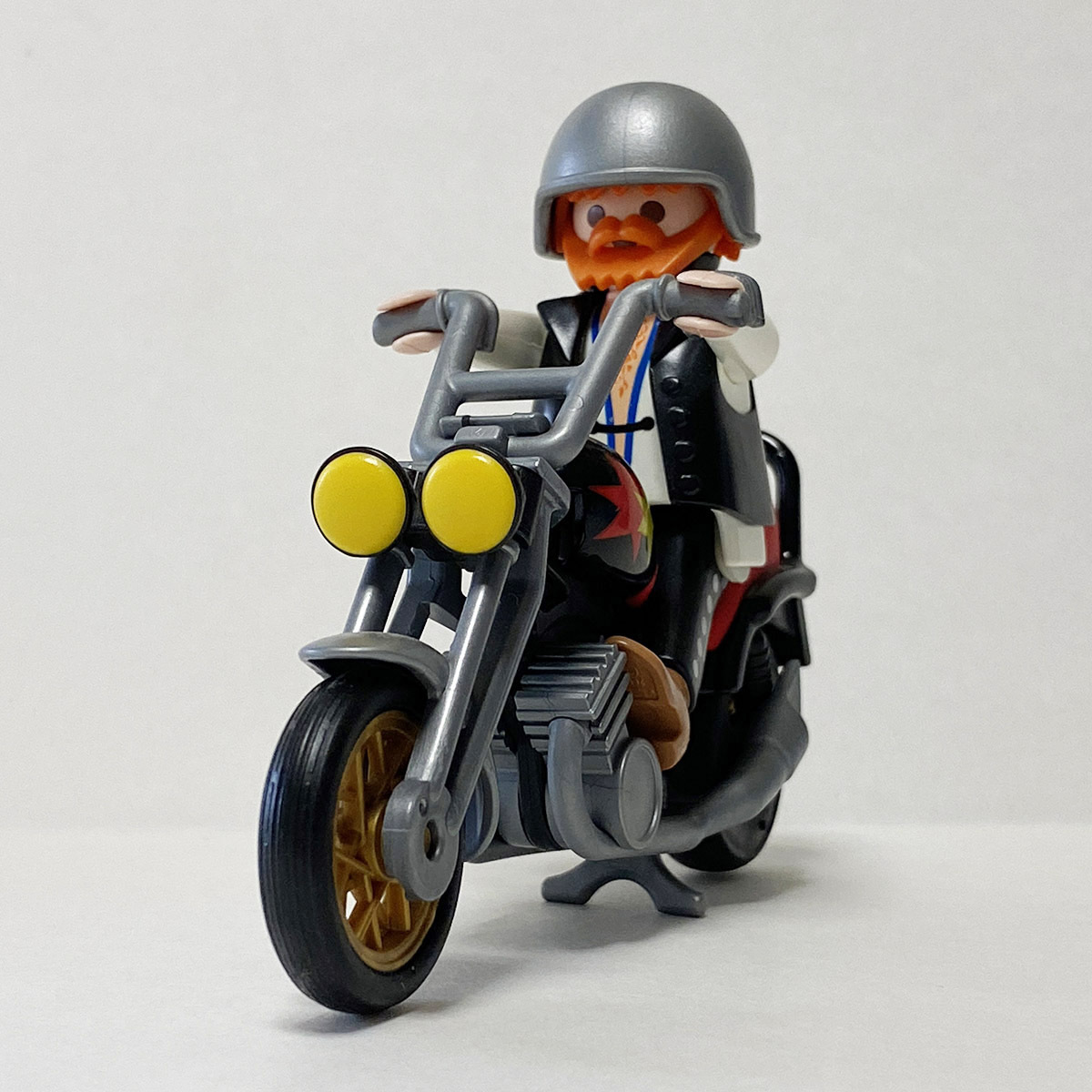 playmobil 3831 Play Mobil chopper * rider Chopper Rider bike motorcycle out of print waste number box attaching secondhand goods 