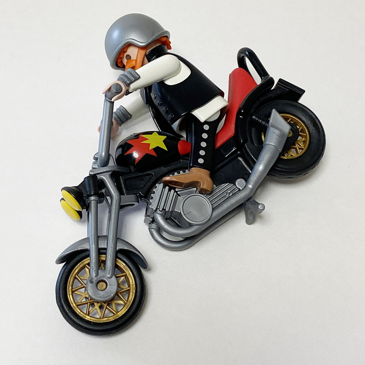 playmobil 3831 Play Mobil chopper * rider Chopper Rider bike motorcycle out of print waste number box attaching secondhand goods 