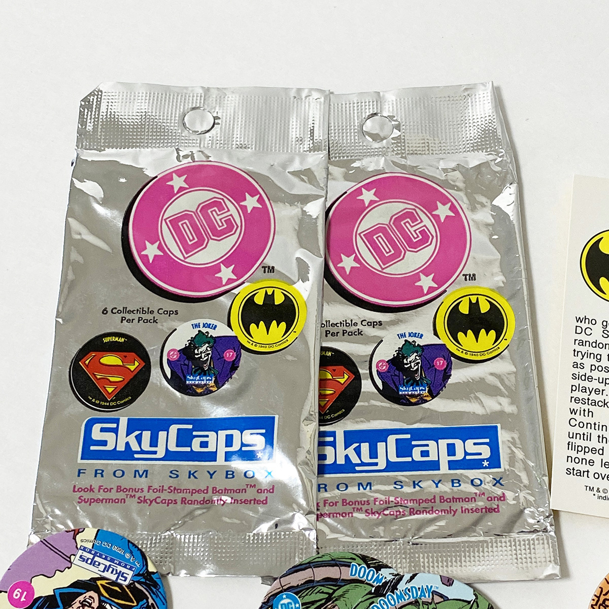 DC Comics SkyCaps Superman Wonder Woman Marvel Sticker Hulk Thor スーパーマン ワンダーウーマン ハルク マーベル ステッカーセット_画像4