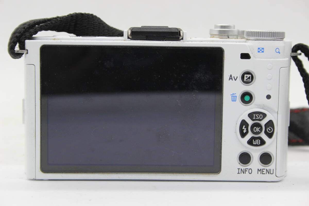 【返品保証】 ペンタックス Pentax Q-S1 ホワイト smc 5-15mm F2.8-4.5 バッテリー チャージャー付き ミラーレス一眼 v663の画像4
