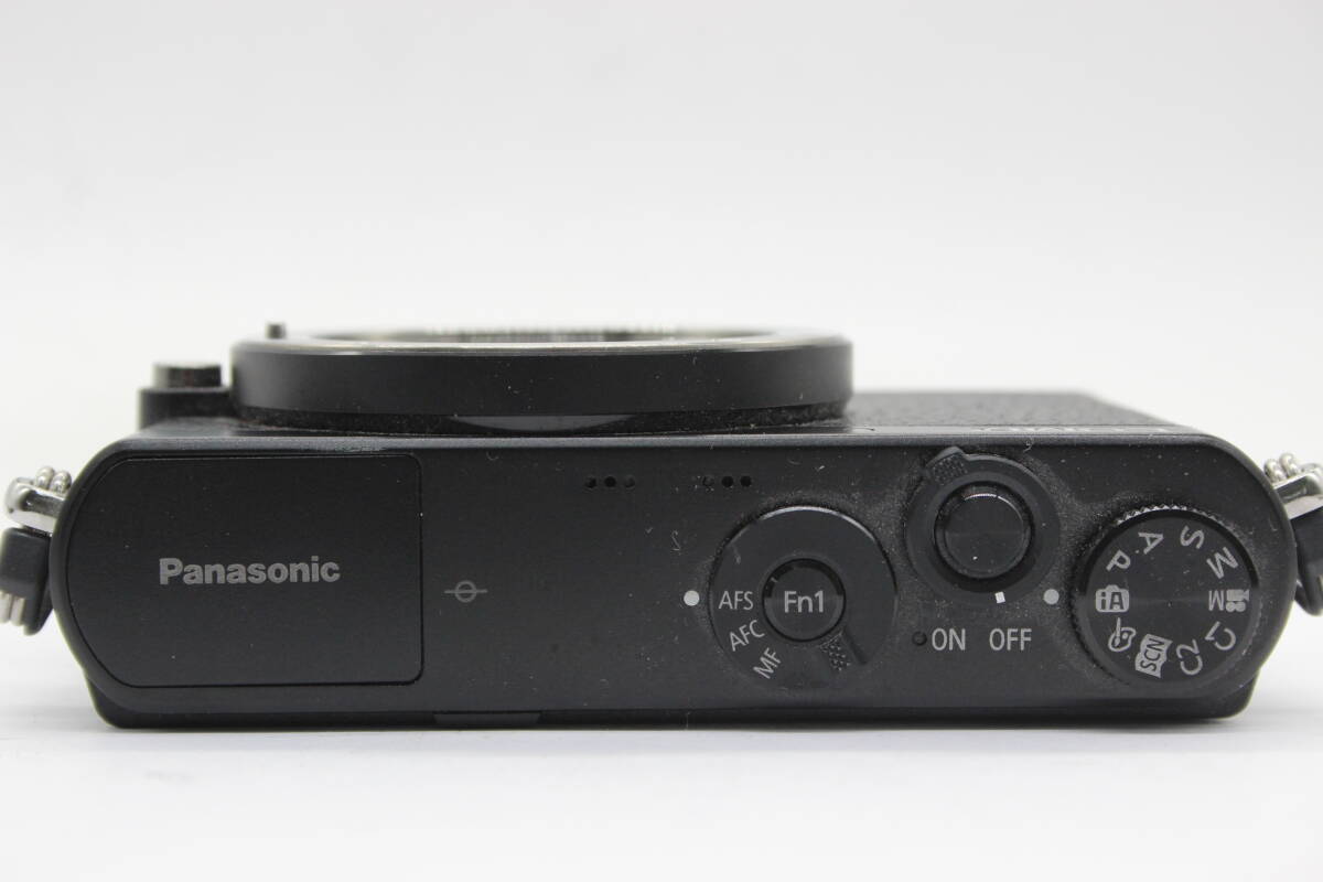 【返品保証】 パナソニック Panasonic LUMIX DMC-GM1 ブラック G Vario 12-32mm F3.5-5.6 バッテリー付き ミラーレス一眼 v666の画像6
