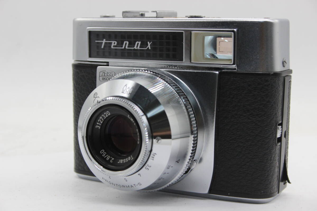 【返品保証】 ツァイスイコン Zeiss Ikon Tenax Carl Zeiss Tessar 50mm F2.8 カメラ v769_画像1