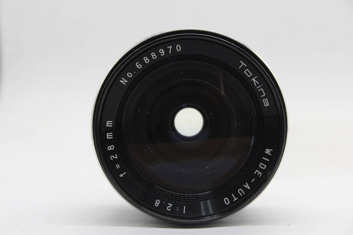 【訳あり品】 トキナー Tokina Wide-Auto 28mm F2.8 M42マウント レンズ v844_画像2