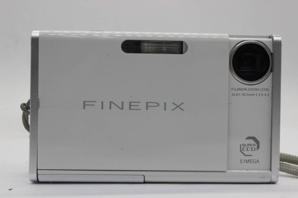 【返品保証】 【元箱付き】フジフィルム Fujifilm Finepix Z2 ホワイト 3x バッテリー チャージャー付き コンパクトデジタルカメラ v854_画像2