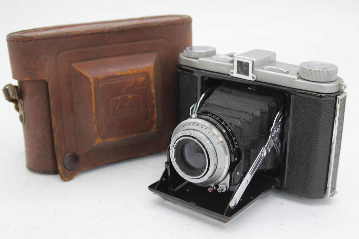 【訳あり品】 フジカ FUJICA II C.Orikon 7.5cm F3.5 ケース付き 蛇腹カメラ v963_画像1