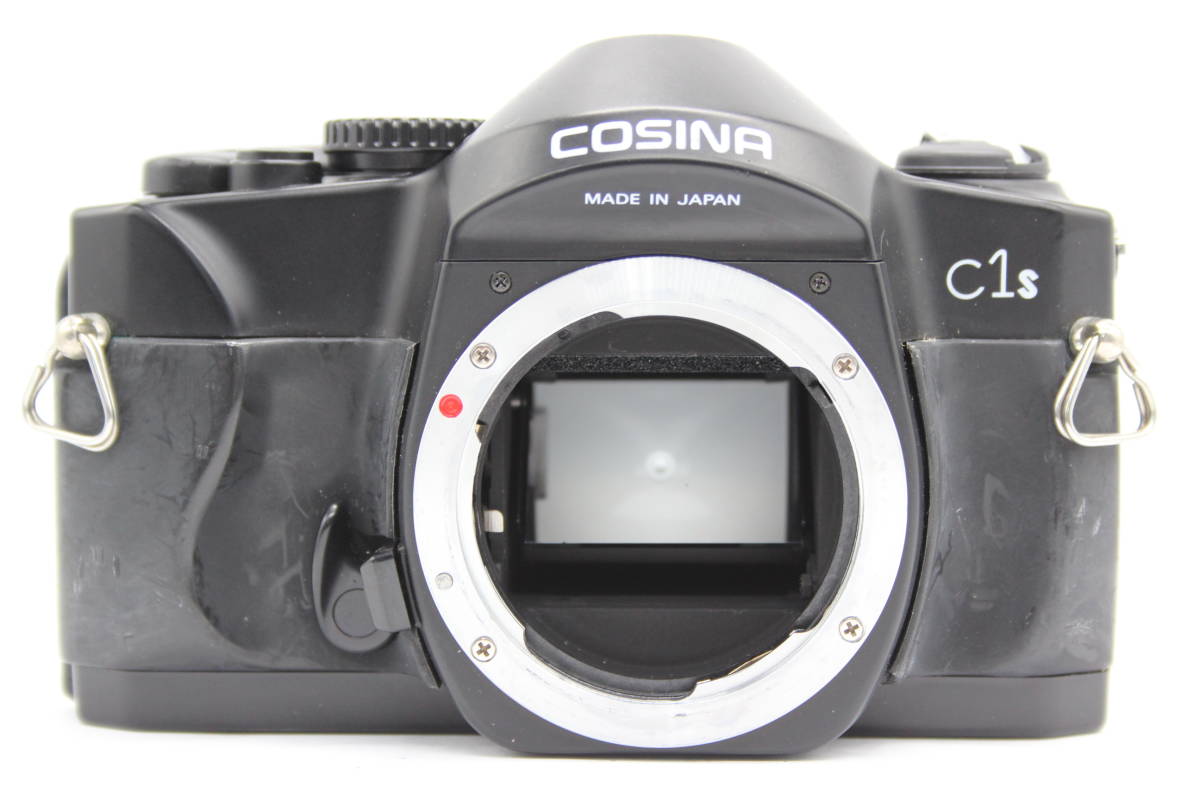 【返品保証】 コシナ Cosina C1s ブラックボディ smc Pentax-A 28mm F2.8 ボディレンズセット C8144_画像2