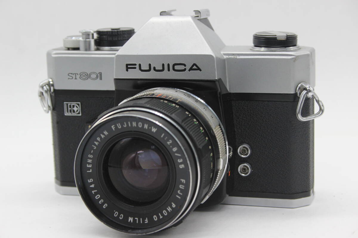 【返品保証】 フジカ FUJICA ST801 Fujinon W 35mm F2.8 M42マウント ボディレンズセット s7970_画像1
