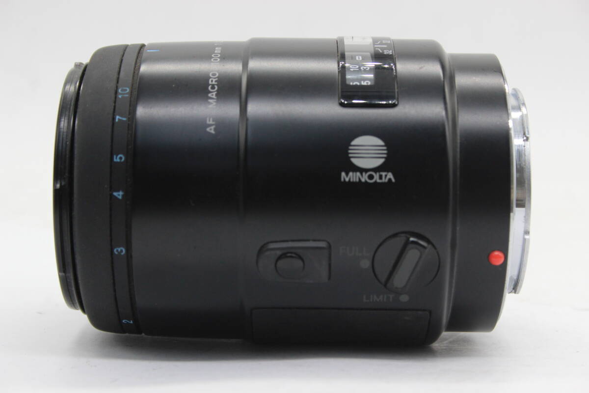【返品保証】 ミノルタ Minolta AF MACRO 100mm F2.8 レンズ v999_画像5