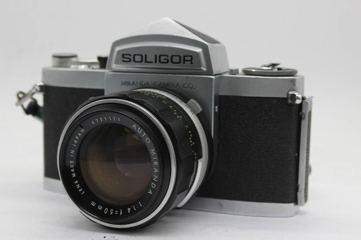 【返品保証】 SOLIGOR MIRANDA AUTO MIRANDA 50mm F1.4 ボディレンズセット v1008_画像1