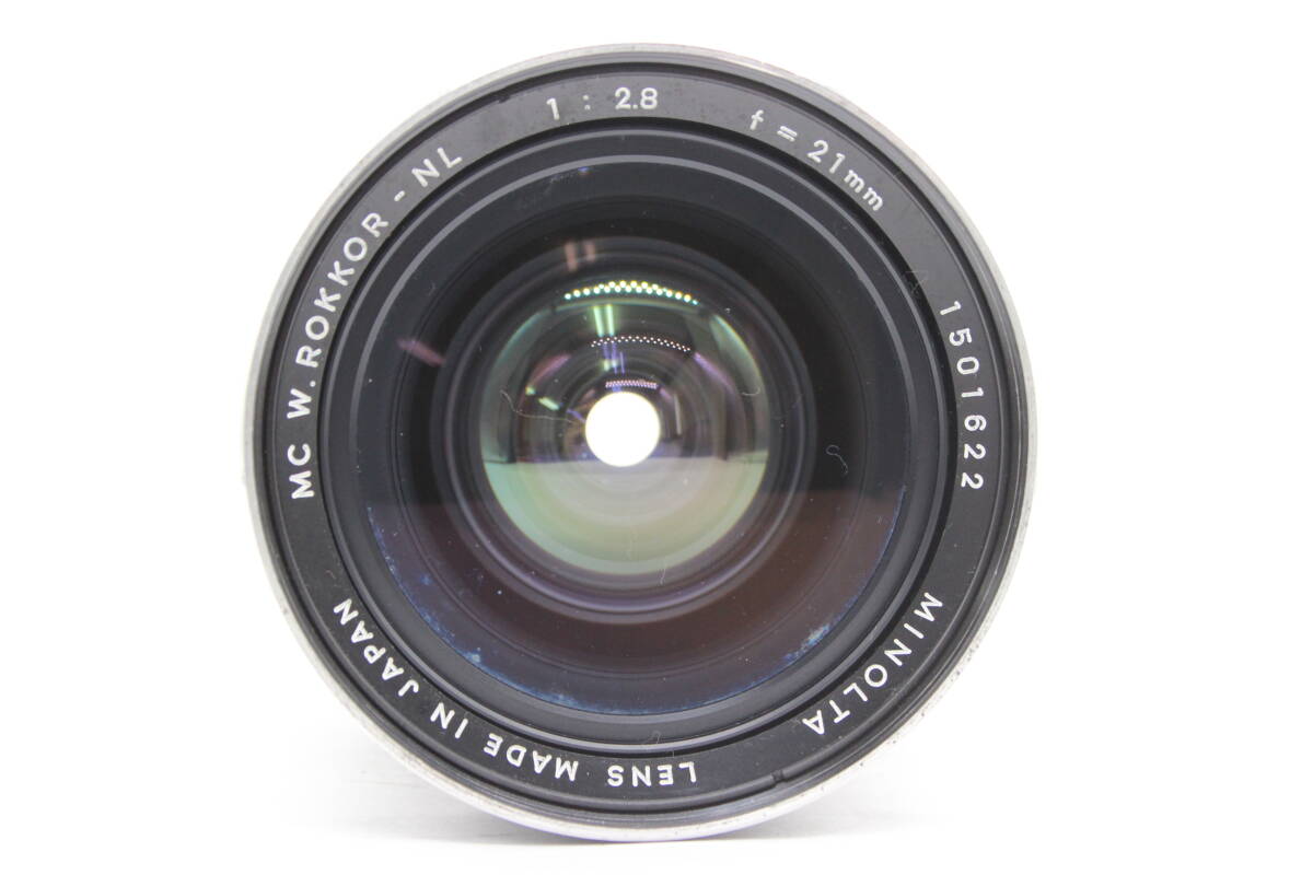 【訳あり品】 ミノルタ Minolta MC W.Rokkor-NL 21mm F2.8 レンズ v1073_画像2