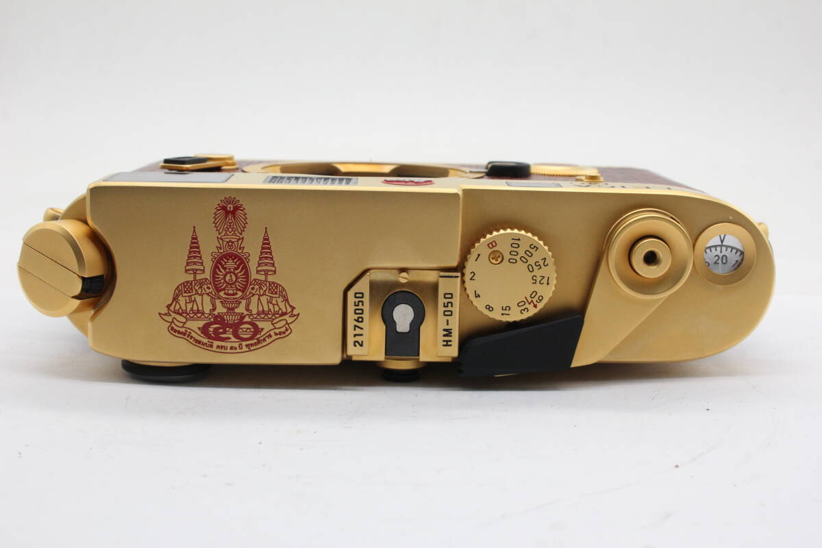 超希少 世界700台限定】 ライカ Leica M6 King of Thailand 超希少 世界700台限定】 ライカ Leica M6 King of Thailand