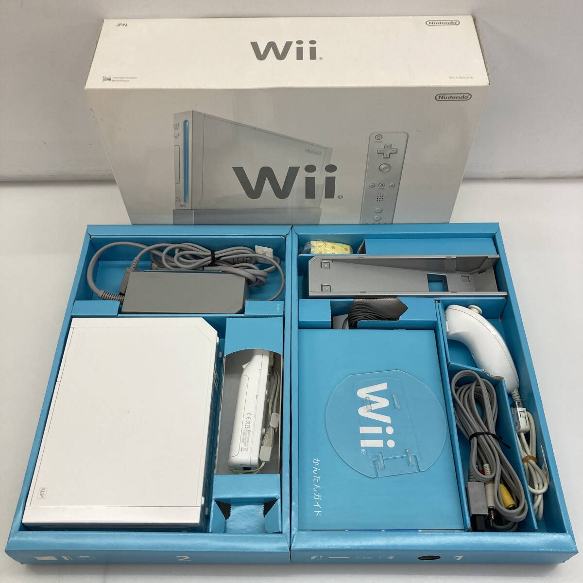 No.3630 *1 jpy ~ [ Junk Wii set ] Wii body remote control controller nn tea k peripherals junk 