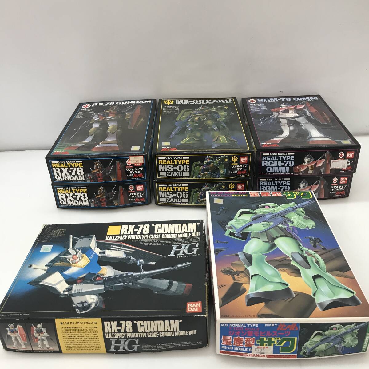 No.5458 ★１円～　プラモデルまとめ　ガンダム　ヤマト　ダグラム　サンダーバード　Dｒスランプアラレ　他 中古品_画像2