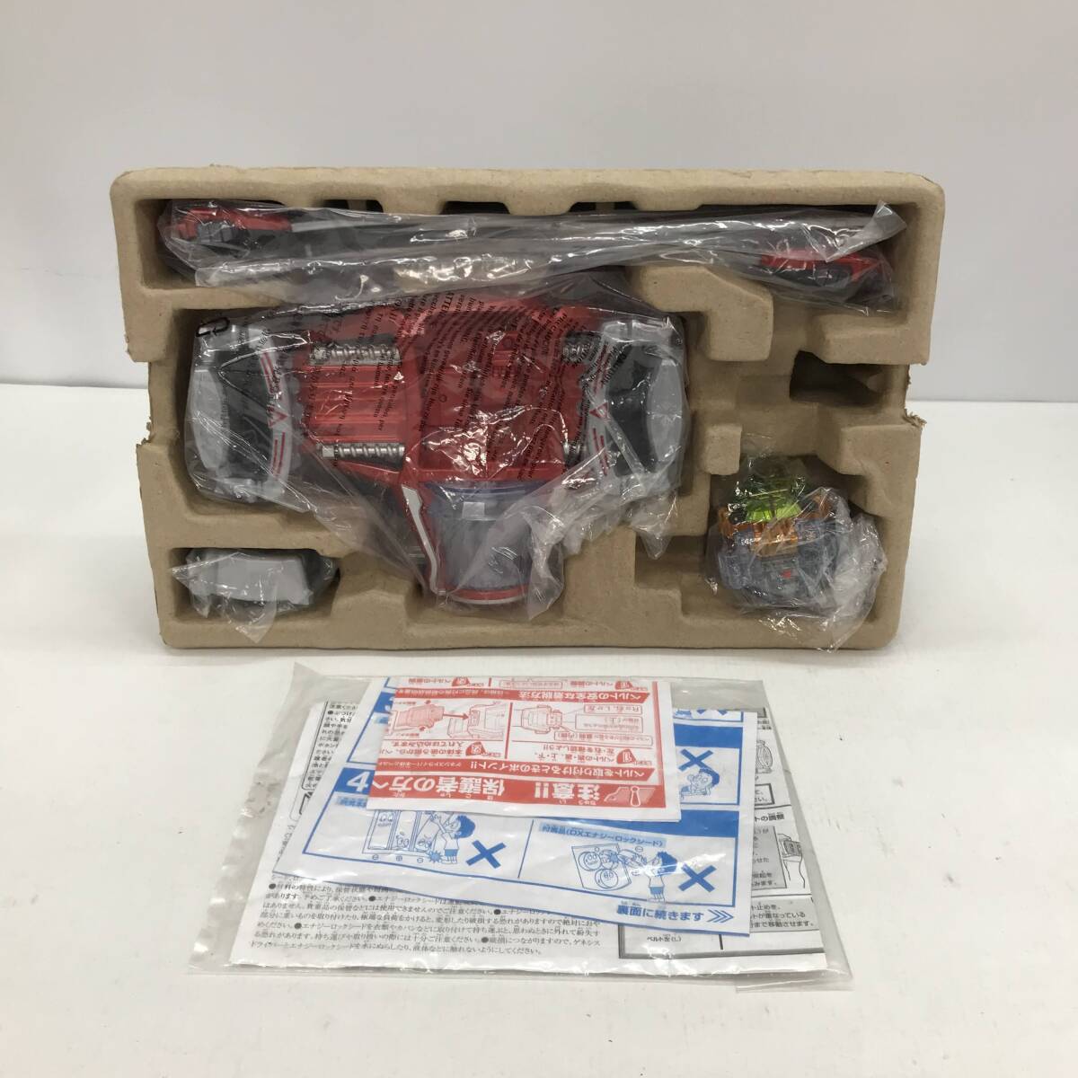 No.5095★1円～【戦隊系】仮面ライダー鎧武 変身ベルト DXゲネシスドライバー＆メロンエナジーロックシード 中古品_画像3