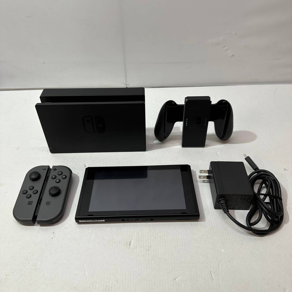 No.5774 *1 jpy ~[Nintendo Switch] switch old model gray body operation verification settled secondhand goods 