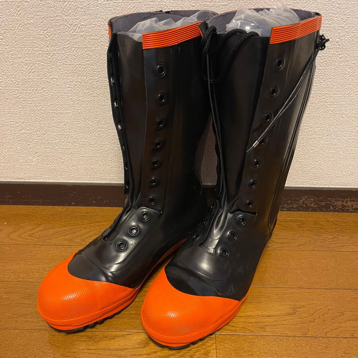 【新品未使用】イマジョー 防火長靴 TX777R(オレンジ）26.5センチ EEE 防水
