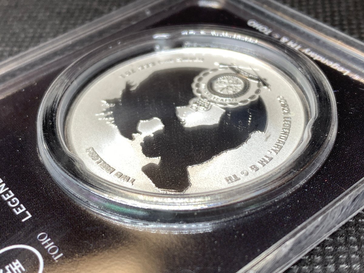 31.1グラム 2021年 (新品) ニウエ ゴジラ VS コング :「コング」純銀 1オンス カラー 銀貨の画像6