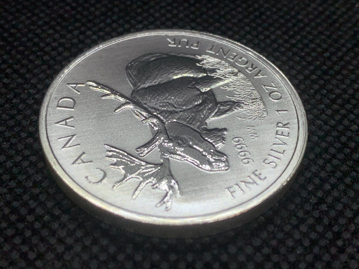 31.1 грамм 2012 год ( новый товар ) Canada [he радиоконтроллер ka* мусс ] 5 доллар оригинальный серебряный 1 унция серебряная монета 