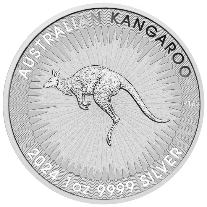 [保証書・カプセル付き] 2024年 (新品) オーストラリア「カンガルー」純銀 1オンス 銀貨_画像1