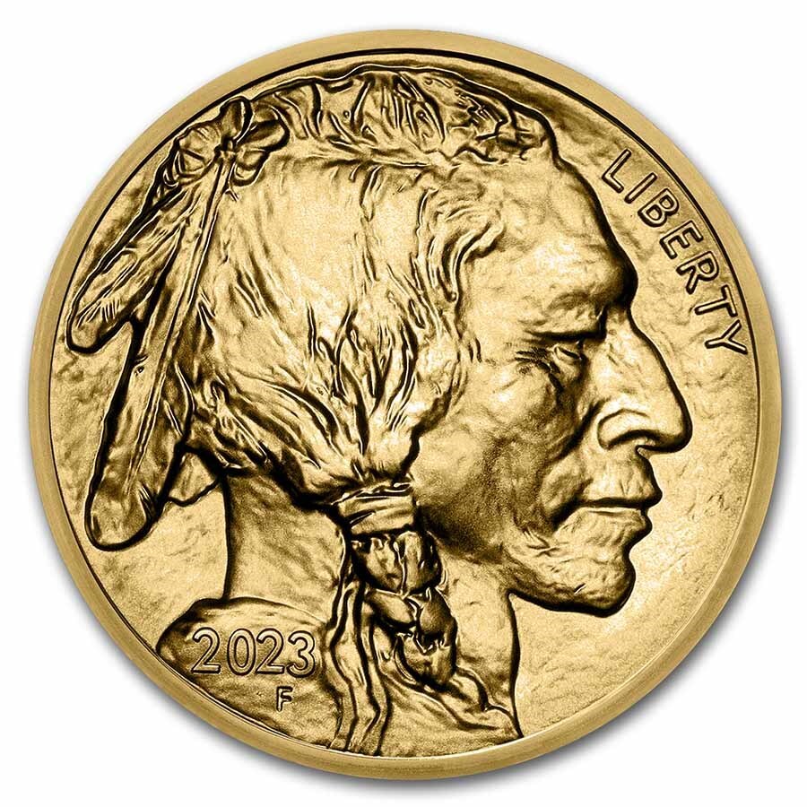 [ written guarantee * capsule with a self-starter ] 2023 year ( new goods ) America [ Buffalo ] original gold 1 ounce gold coin 
