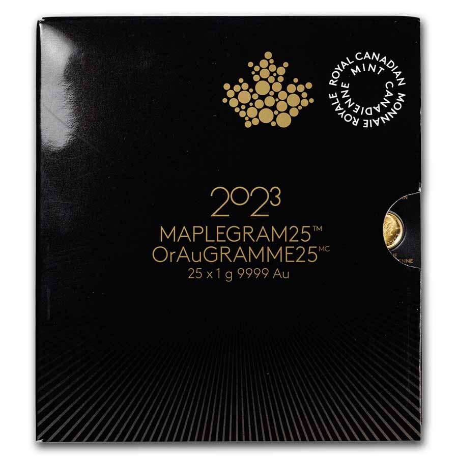[ written guarantee attaching .] ( new goods ) Canada [ Maple leaf ] original gold 1 gram gold coin * guarantee number attaching 