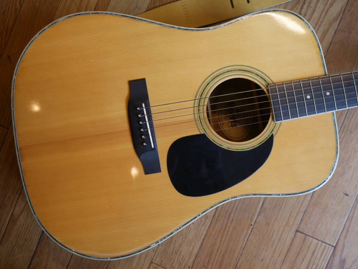 ◆Morris【W-30】アコースティックギター USED品 ハードケース付属 モーリスの画像2