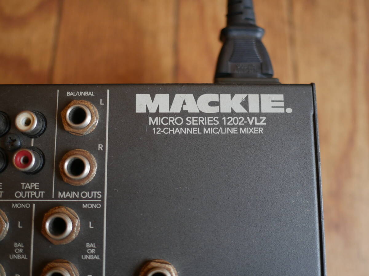 *MACKIE[1202-VLZ]12ch MIC/LINE analog mixer USED goods Mackie 