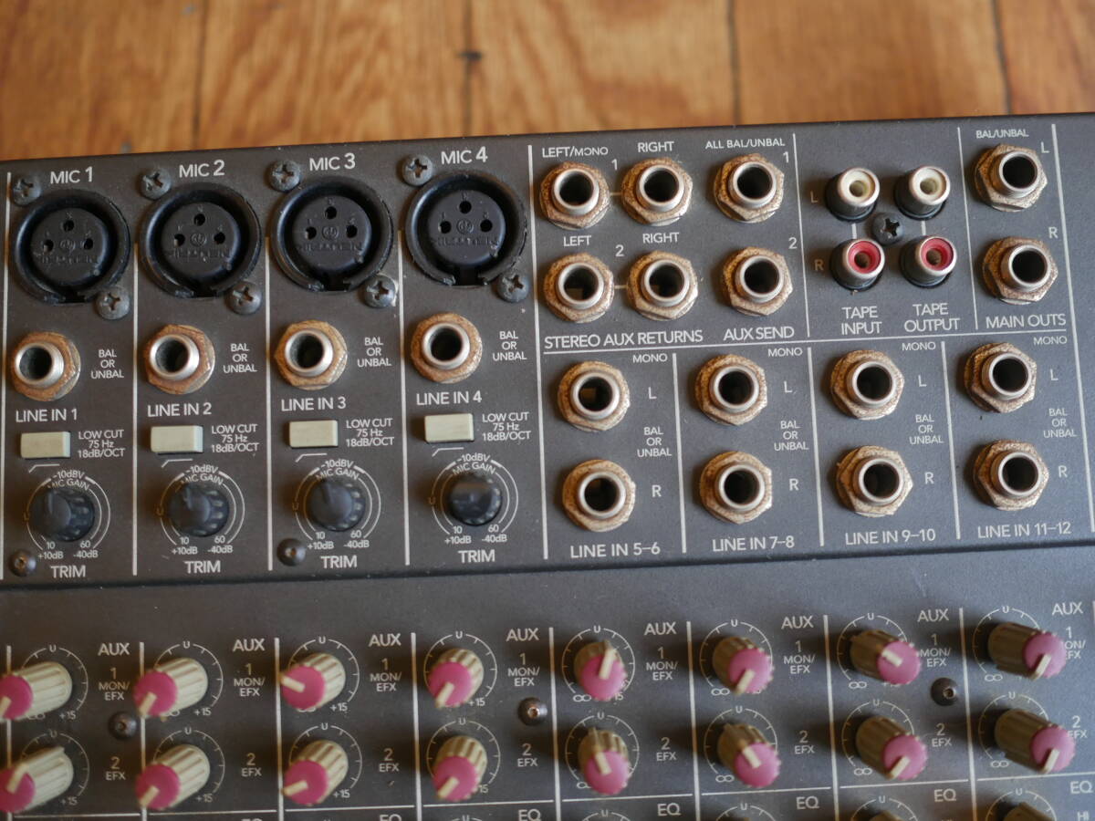 *MACKIE[1202-VLZ]12ch MIC/LINE analog mixer USED goods Mackie 