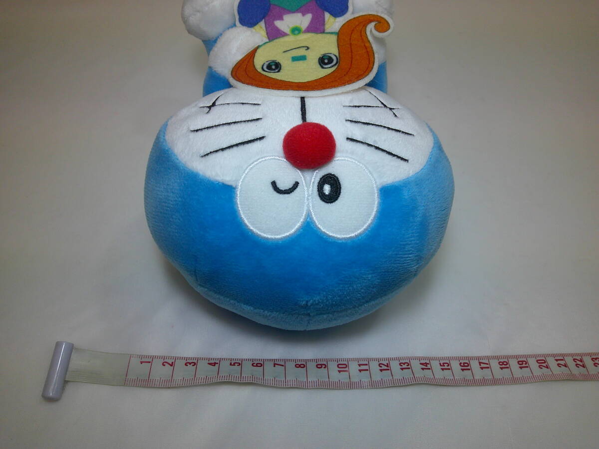  movie Doraemon 2024 extension futoshi. the earth reverberation comfort .... soft toy Doraemon & tea pek body height : approximately 17cm postage 350 jpy ~