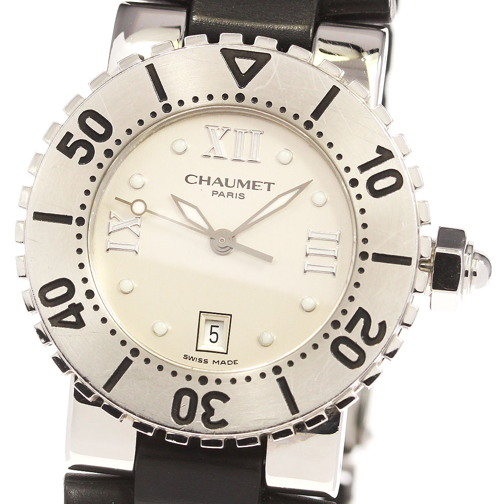  belt with translation Chaumet Chaumet Class one Date quartz lady's _811047