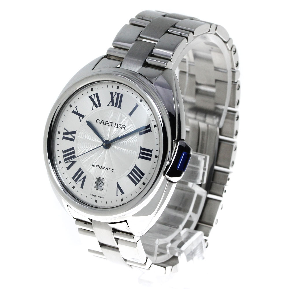  Cartier CARTIER WSCL0007kredu Cartier Date self-winding watch men's _816576