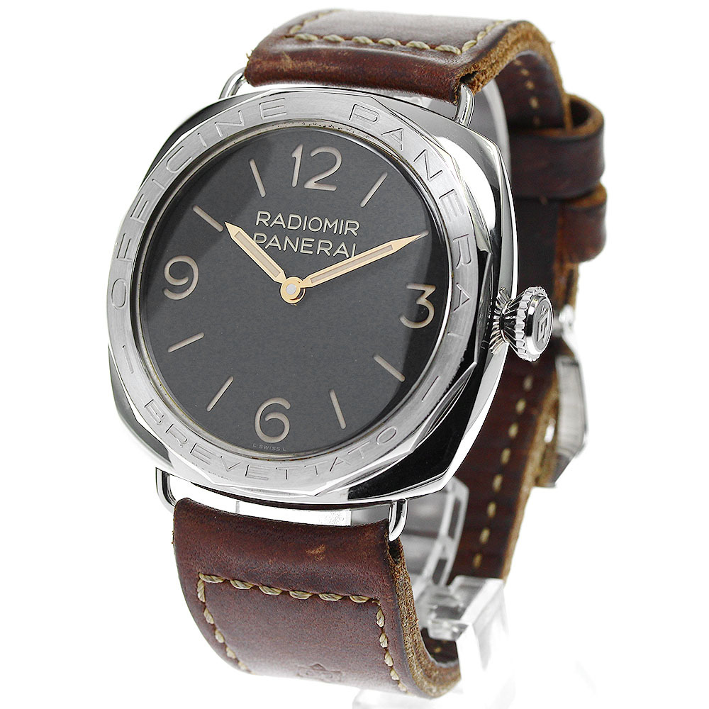 パネライ PANERAI PAM00685 ラジオミール 3Days アッチャイオ 手巻き メンズ _816485_画像2