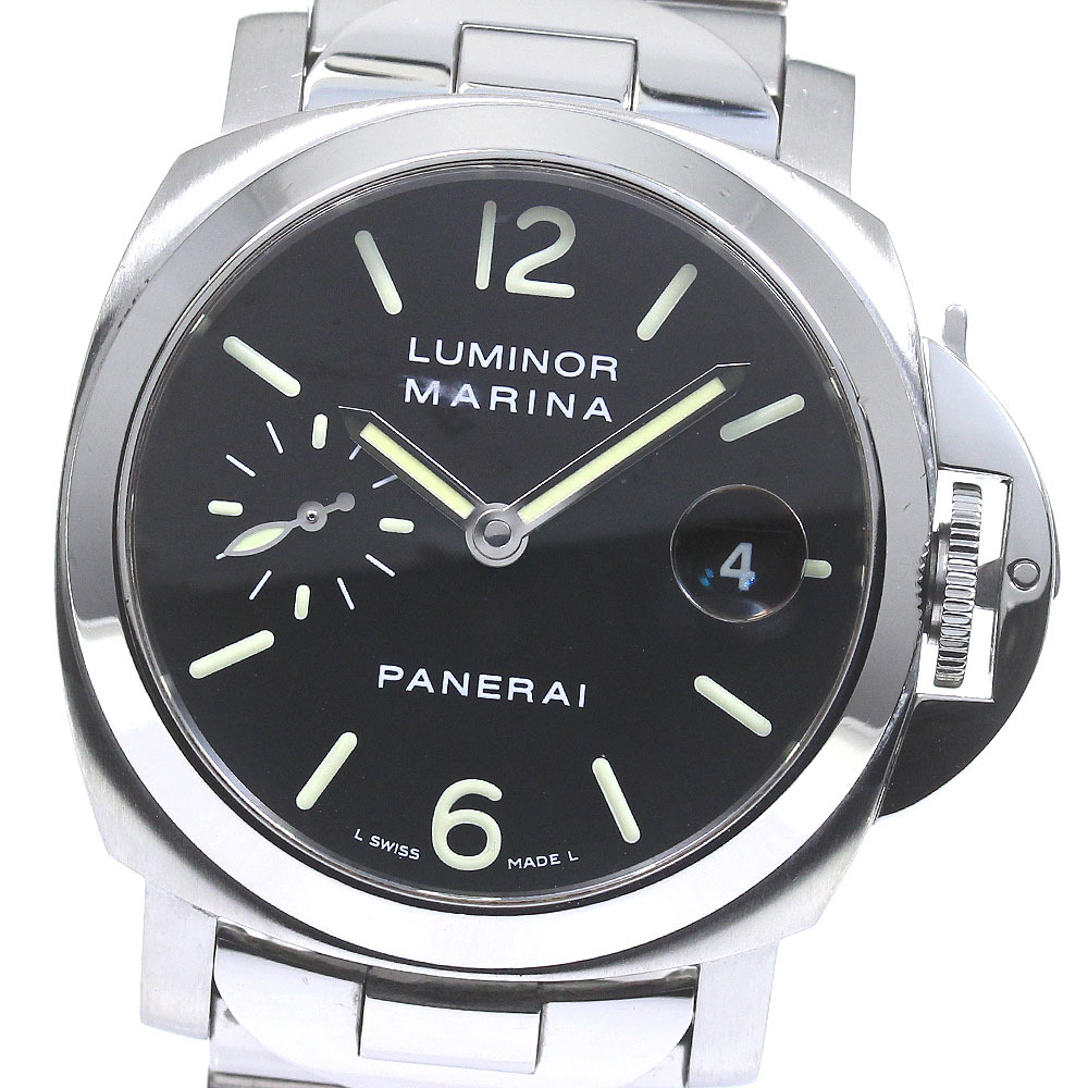 パネライ PANERAI PAM00050 ルミノールマリーナ スモールセコンド デイト 自動巻き メンズ _810891_画像1