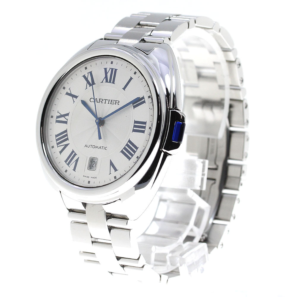  Cartier CARTIER WSCL0007kredu Cartier Date self-winding watch men's superior article _816575