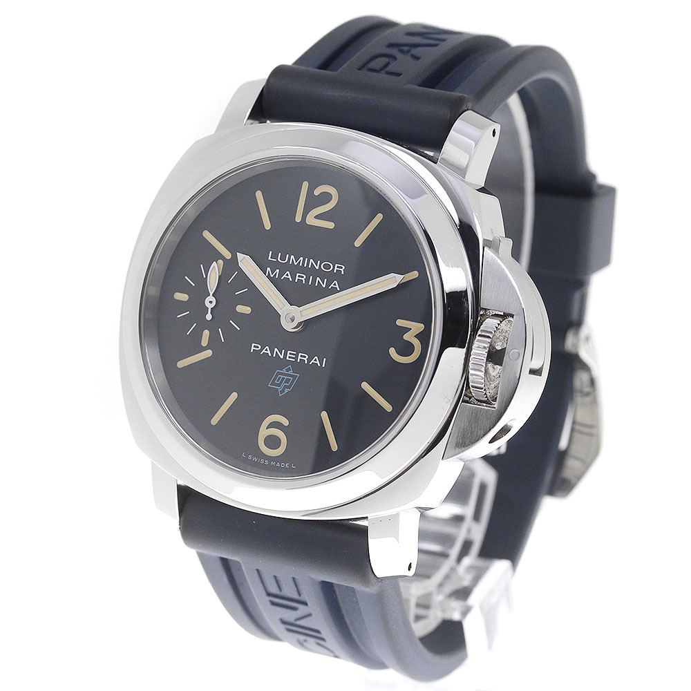 パネライ PANERAI PAM00631 ルミノールマリーナ ロゴ アッチャイオ 手巻き メンズ _816751_画像2