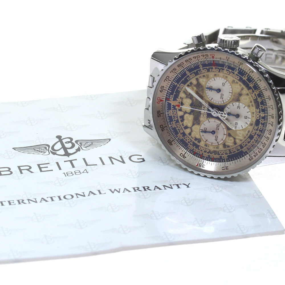 ブライトリング BREITLING A12023 ナビタイマー コスモノート クロノグラフ 手巻き メンズ 保証書付き_805337_画像2